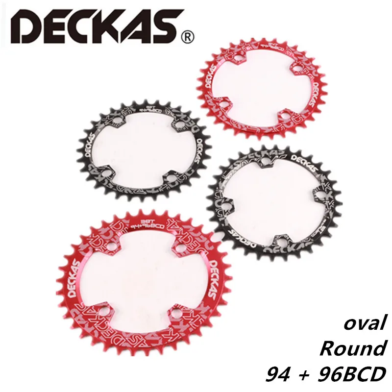 DECKAS MTB road bike 94 + 96BCD круглая/Овальная Кривошип велосипеда звездочка GX|Шатун и