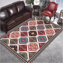 AOVOLL ковры и коврики для дома гостиная Американский Ретро Классический персидский геометрический этнический стиль ковер современный детский Декор мальчик