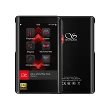 Новейший SHANLING M2X AK4490EN DSD256 32 бит/384 кГц двойной Bluetooth AptX LDAC портативный музыкальный плеер Hi-Res аудио сбалансированный порт