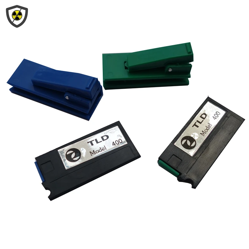 Genuine 2 pieces TLD-400 thermoluminescent personal dosimeters x-ray, gammag-ray radiation detection dose card