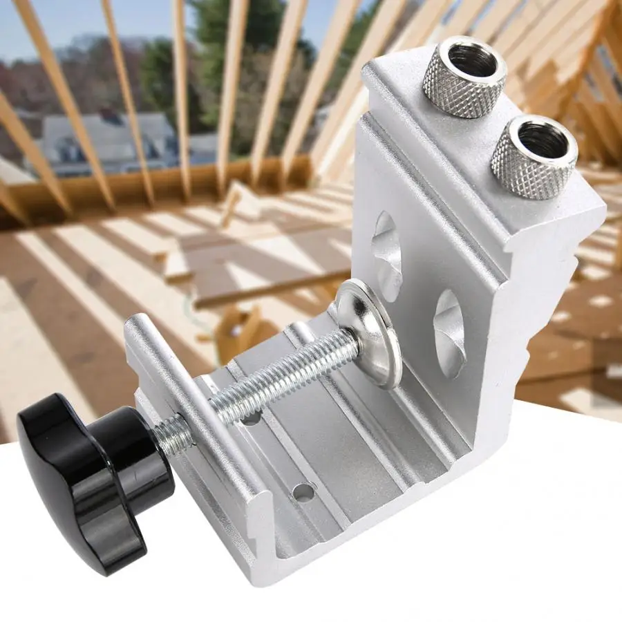

3 Inch 1 Wood Dowel Hole Jig Drill Bit Kit Woodworking Hole Locator Puncher High Strength