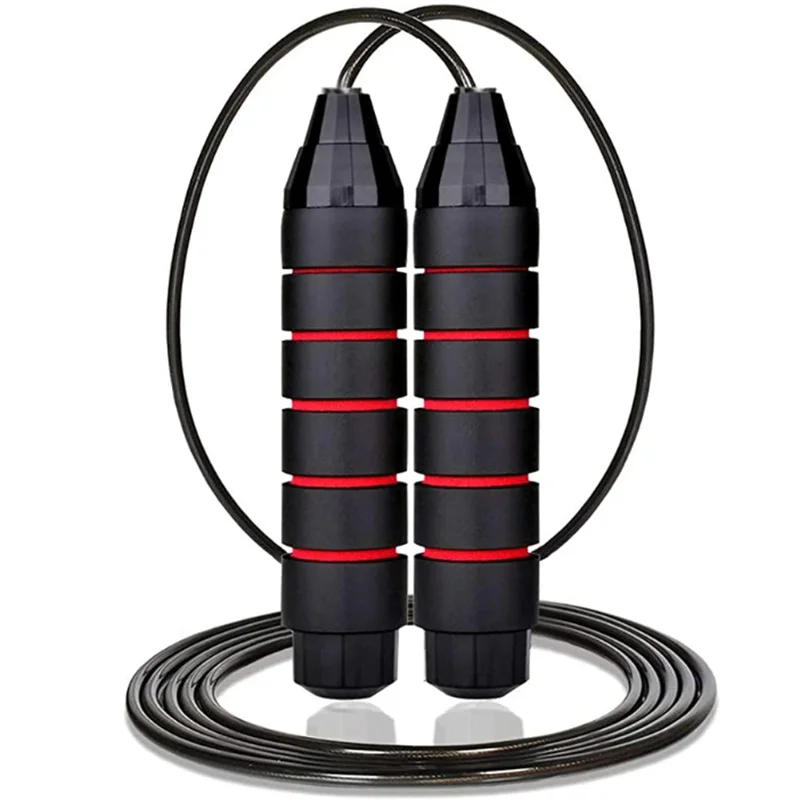 

Tangle-Free with Ball Bearings Rapid Speed Jump Rope Crossfit Excercise 2set Fitness Workout Equipment Skipping Foot Unisex Kids