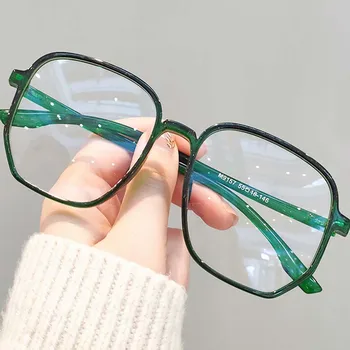 

Mujer Oversized Anti Blue Light Computer Eyewear Frame For Women&Men Square Optical Spectacle Glasses Eyeglasses Frame Unisex