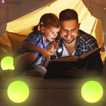 Lumières flottantes et étanches pour piscine, 6 pièces, lumière LED RGB à couleur changeante, boule de bain