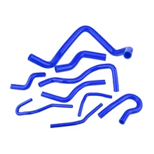 9 шт. силиконовый шланг радиатора Комплект труб для HONDA CIVIC D15 D16 SOHC EG EK 1992-00