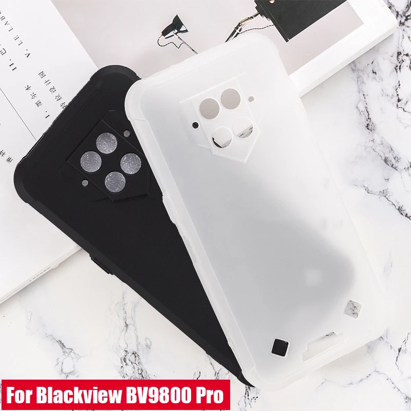 

JONSNOW Phone Case for Blackview BV9800 Pro Cases Anti Skid Protection Soft Silicone Cover for Blackview BV9800 6.3" Capa Fundas