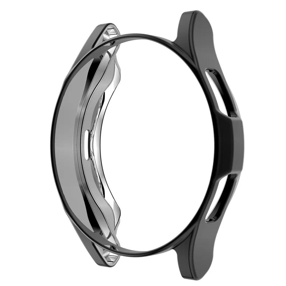 Case for samsung Galaxy watch 4 classic 46mm/42mm TPU Plated all-around bumper cover Screen protector Galaxy watch 4 44mm 40mm