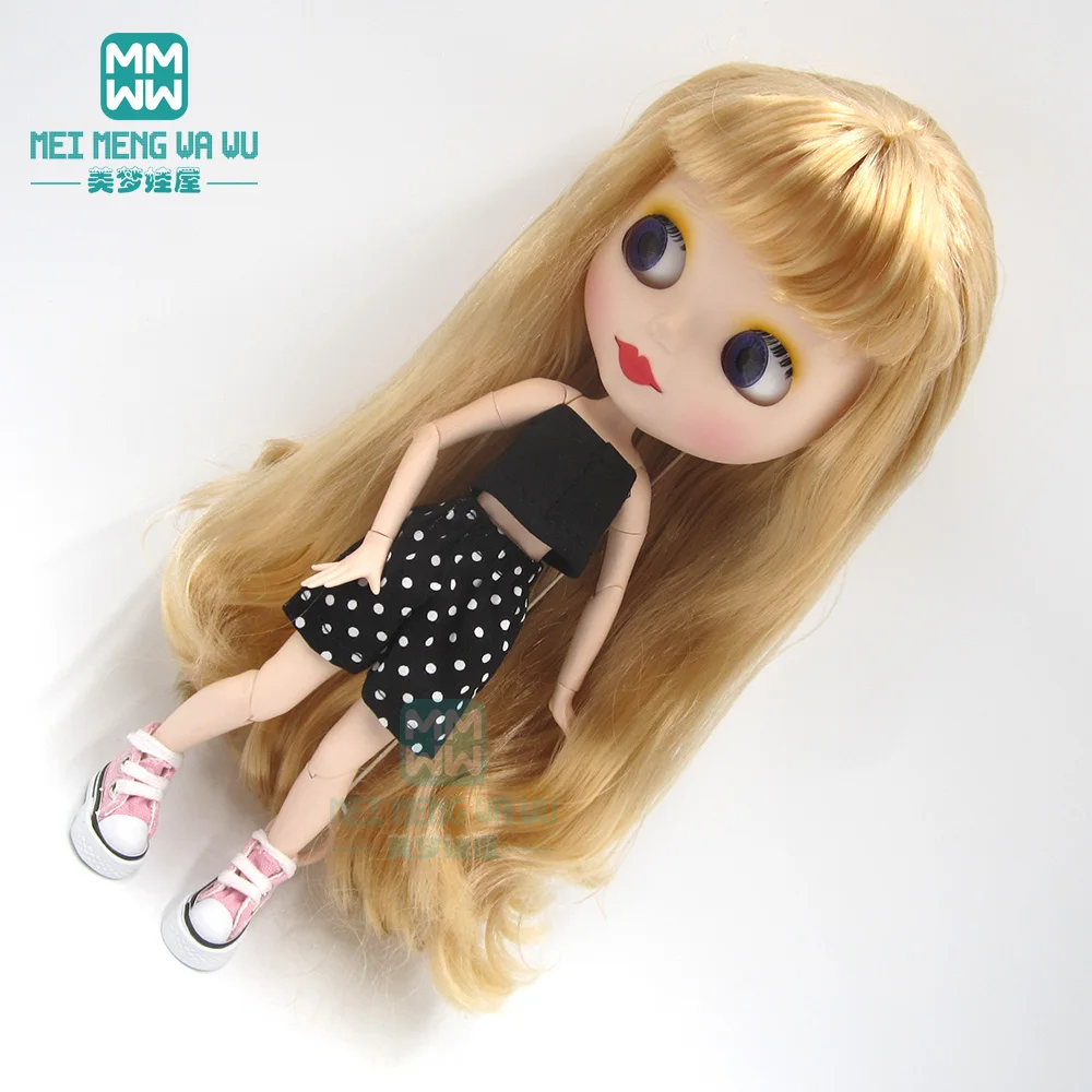 1 шт. одежда Blyth Doll серый сексуальный свитер, измельченные леггинсы для Blyth Azone OB23 OB24 аксессуары для кукол