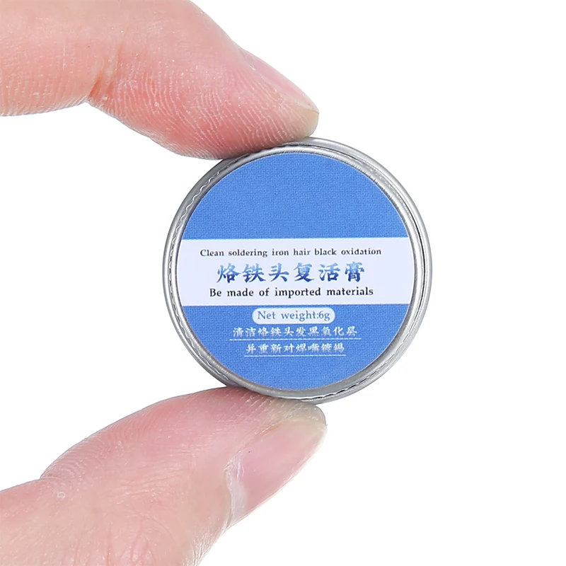 Lead-free Soldering Iron Tip Refresher Clean Paste For Oxide Solder Iron Tip Head Resurrection Repair Tools aluminum tig rod