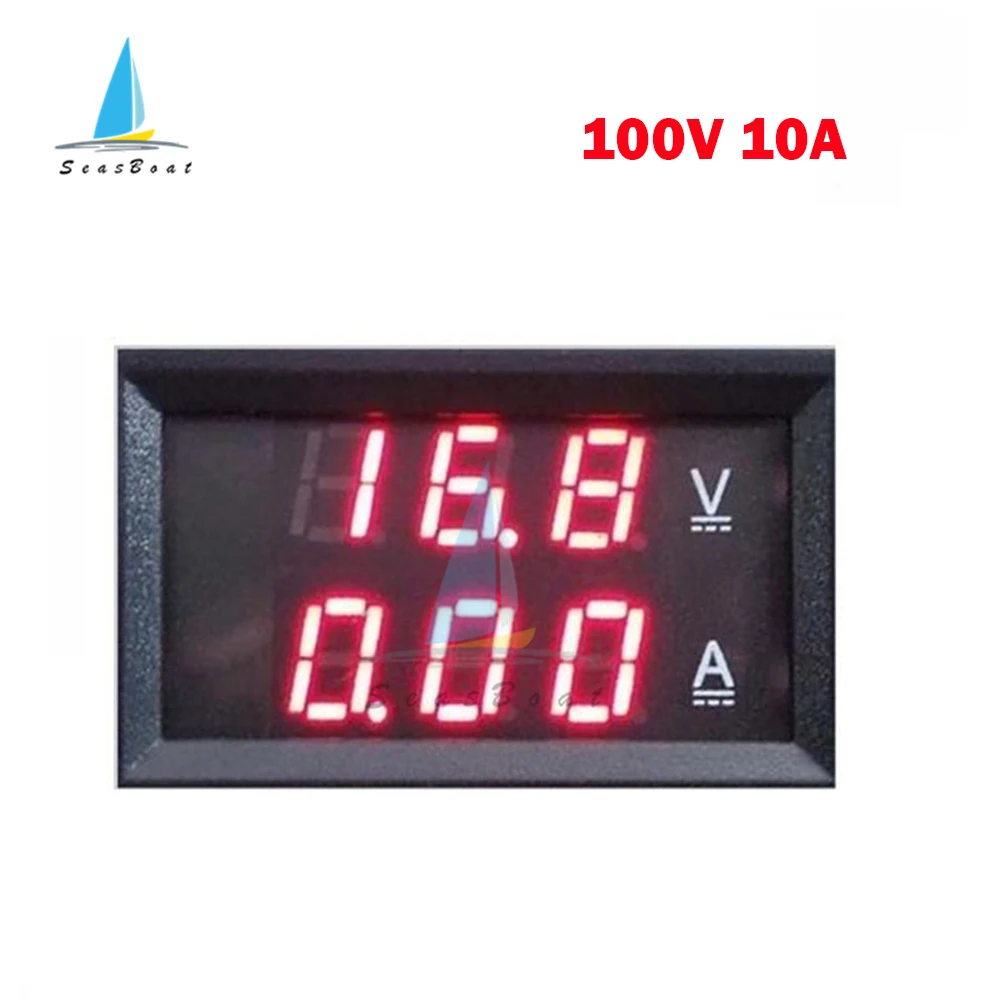 oscilloscope online 0.56'' 0-100V 10A 50A 100A LED Digital Voltmeter Ammeter Car Motocycle Voltage Current Meter Volt Detector Tester Monitor Panel fowler caliper Measurement & Analysis Tools