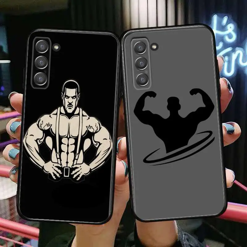 Чехол для телефона Muscle man Hunk fitness для SamSung Galaxy s6 s7 S8 S9 S10E S20 S21 S5 S30 Plus S20 fe 5G Lite Ultra Edge