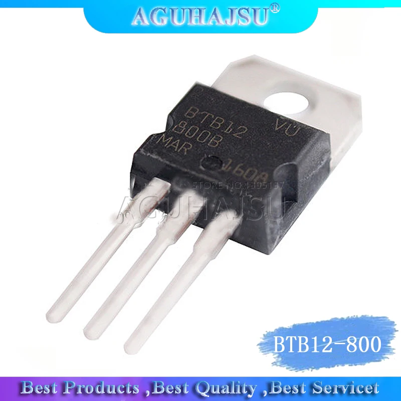 BTB12 800 = 600 800B 12A/800V TO 220 Triac двунаправленные Тиристоры|Интегральные схемы| |