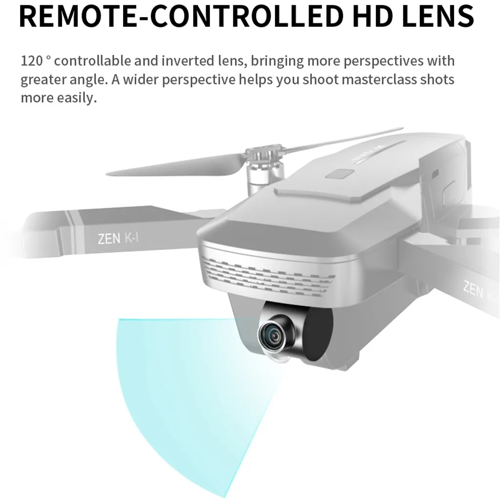 Visuo Zen K1 Gps 5g Wifi Fpv 4k 720p двойная камера бесщеточный складной Радиоуправляемый Дрон Rtf Visuo Zen K1 Gps 5g Wifi Fpv 4k 720p двойной Дрон