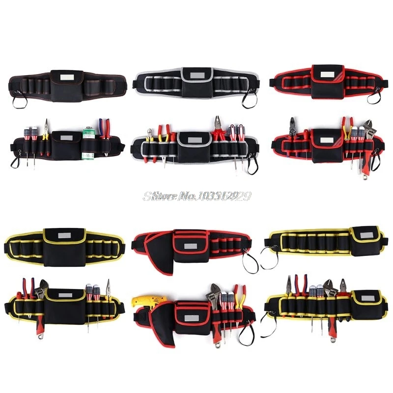 Electrician Drill Tool Bag Waist Pocket Pouch Belt Storage Holder Maintenance Kit Whosale&ampDropShip | Инструменты