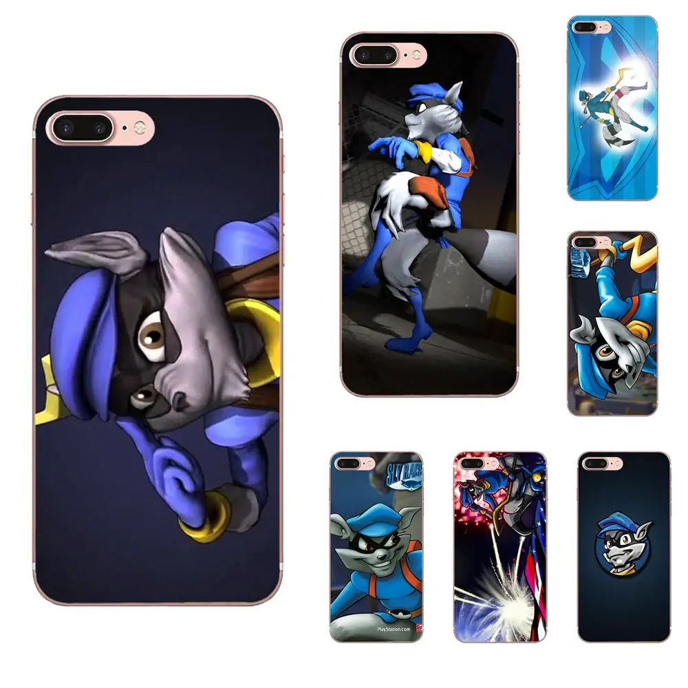 Ультратонкие чехлы для Xiaomi CC9 CC9E Mi 3 4 4i 5 5S 6 6X 8 9 SE Play Plus Pro Lite A1 Mix 2 Note Cool Sly Cooper (синий) |