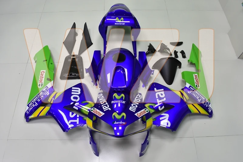 Для Honda CBR600RR 04 ABS обтекатель CBR 600RR 2003 movistar Пластик Обтекатели CBR600 RR 2003-2004 обтекатели