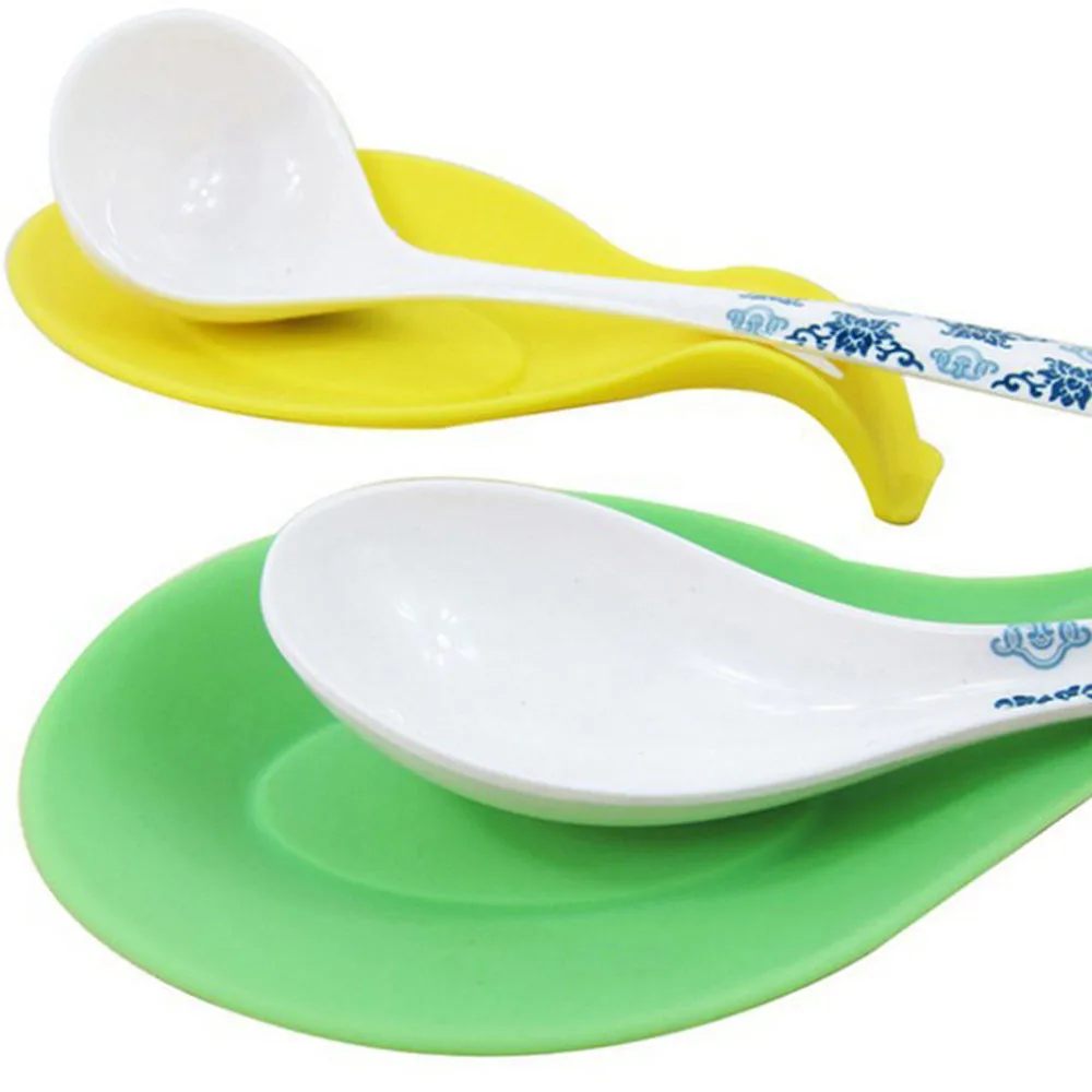 1PC-Random-Color-Flexible-Silicone-Heat-Resistant-Spoon-Fork-Mat