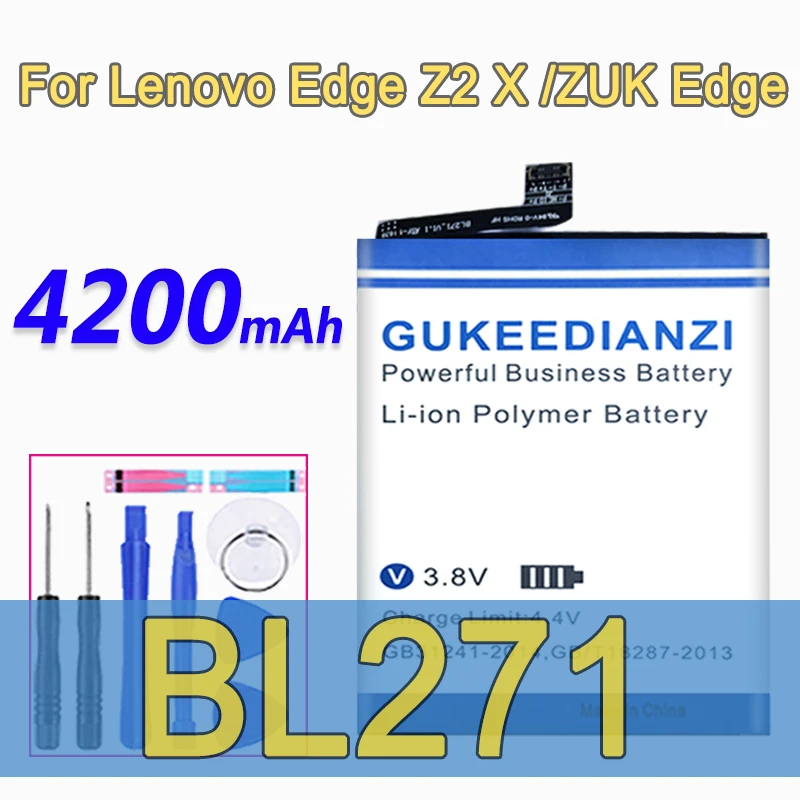 Аккумулятор GUKEEDIANZI мобильный телефон для Lenovo Edge Z2 X /ZUK 4200 мАч BL271