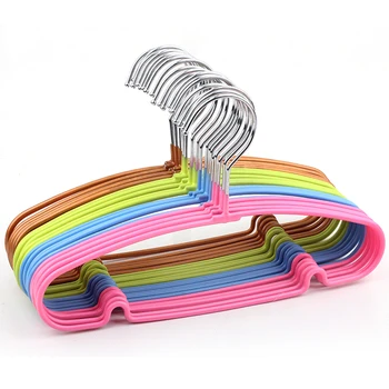 

20pcs/Set Baby Clothes Hangers Stainless steel Outdoor Portable Drying Rack for Kids Children Clothing Coat Closet Organizer