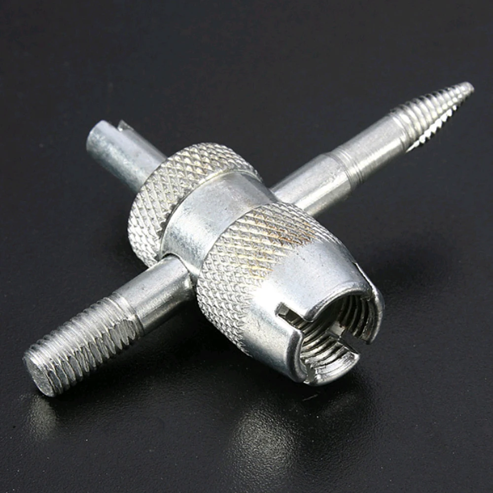 

1pcs 4 Way Car Auto Truck Tire Screwdriver Valve Stem Core Remover Tire Repair Tool Fit For Cars Trucks Motorcycles Bicycles