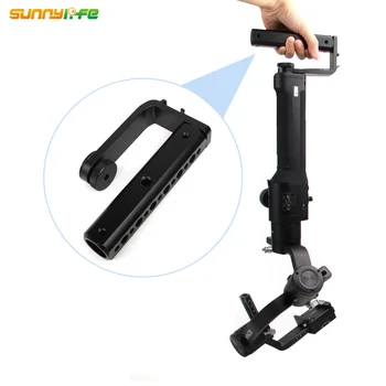 

for DJI Ronin-S Handheld Gimbal Stabilizer Handle Grip Adapter Holder Inverted Aluminum Alloy Accessories for Zhiyun Crane 2