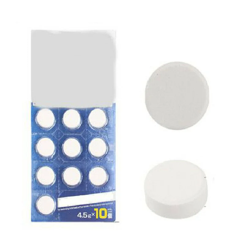 Toilet Cleaner Tablets Automatic Bleach Toilet Bowl Tank Flush Cleaning Pill Deodorant QP2