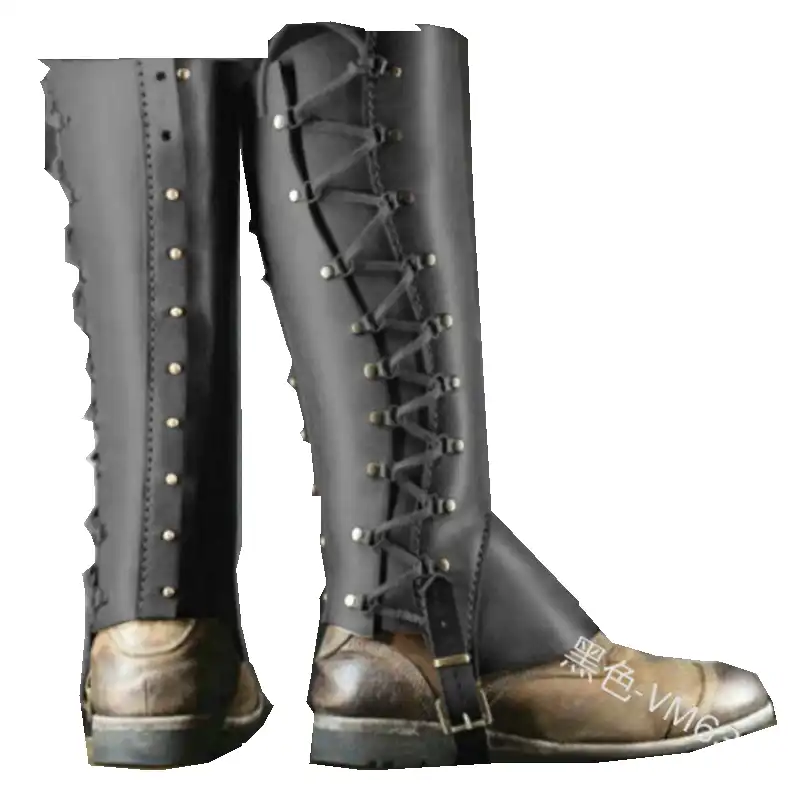women vintage medieval boots retro cosplay high martin boots