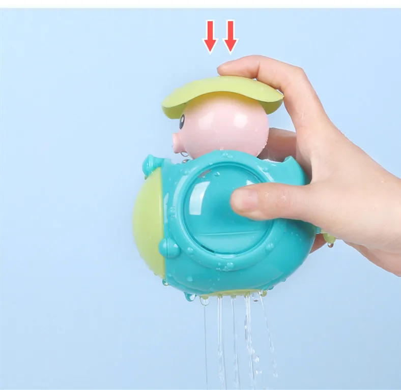 Детские игрушки для ванной игрушки-брызгалки Акула водяной пистолет летняя детская игровая воды для душа и ванной водная игрушка Детские подарки на день рождения