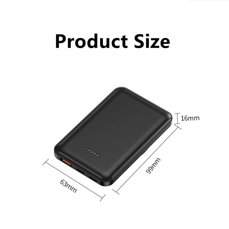 Hot Magnetic Power Bank Fast Charging External Battery For iPhone 13 12 Pro Max Mini Xiaomi Huawei 15W Wireless Charger 10000mAh battery bank