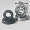 Crankshaft Oil Seal grooved ball Bearing Kit For 2500 25CC Chainsaw 5