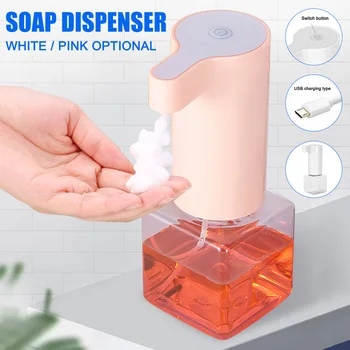 

250ml Touchless Infrared Sensor Soap Dispenser Automatic Induction Spray Hand Cleaner Bathroom Sink TUE88