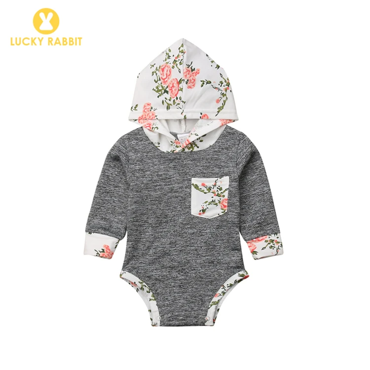 Дизайнерская одежда с длинными рукавами для новорожденных девочек; комбинезон; повязка на голову с цветочным узором; комбинезон для новорожденных - Цвет: XM028