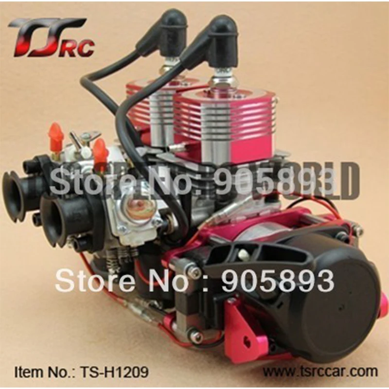 52cc или 58cc двухцилиндровый R/C лодочный газовый двигатель