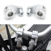 1 пара Универсальный руль мотоцикла стояк алюминиевый сплав мотоцикл увеличивающая база V6