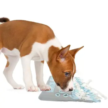 

Dog Cat Smell Training Mat Pet Toy Food Finding Cushion Olfactory Correction Pad Pressure Relieves Accessories 65X65cm