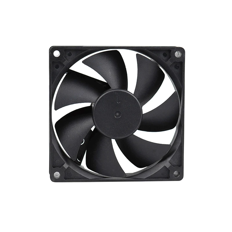 PC 데스크탑 컴퓨터 케이스 냉각 쿨러 팬, GPU CPU 쿨러, 9cm 92mm 팬, 90mm, 2 핀, 3 핀, 12V 9225, 92x92x25mm, 2 개