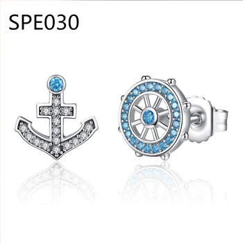 

SPE3 Elegant Round Pure Love Pearl Drop Earrings for Women Jewelry Brincos White ,Black Purple Pink