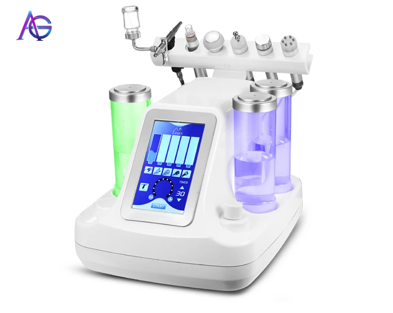9 в 1 Вода кислородная струйная очистка машина для омоложения кожи