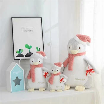 

23/33/48cm Soft fat Penguin Plush Toys Staffed Cartoon Animal Doll Fashion Toy for Kids Baby Lovely Girls Christmas BirthdayGife