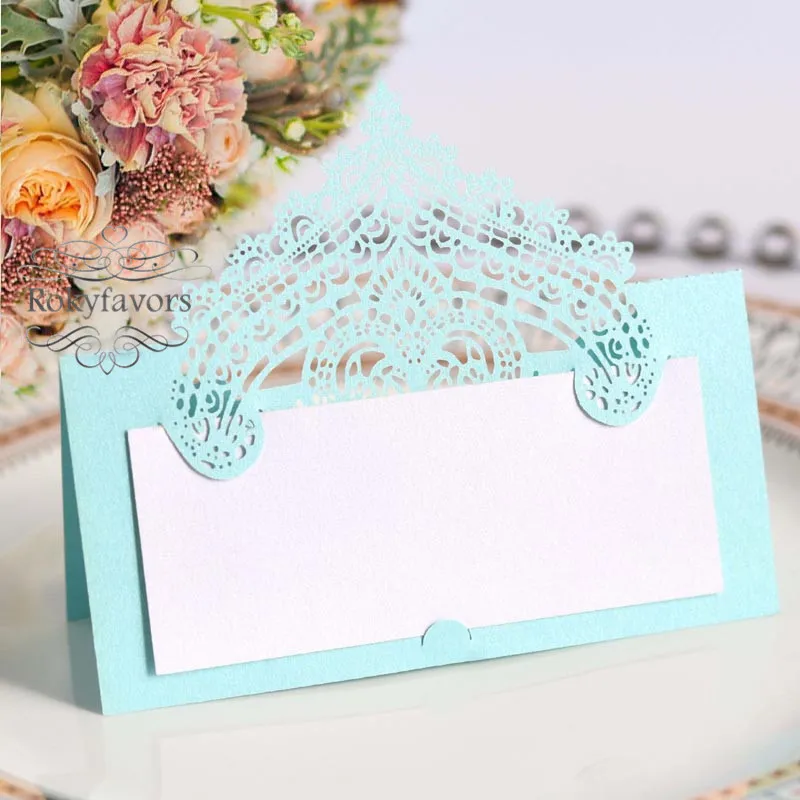 lace crown paper palce card (5)