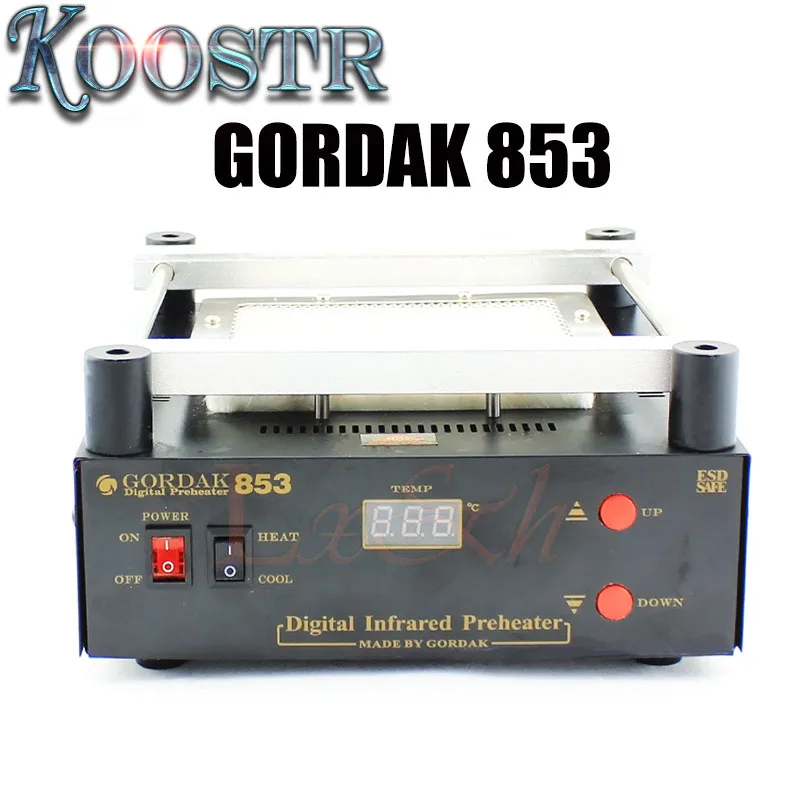 Gordak 853 паяльная станция BGA предварительного нагрева горячего воздуха и