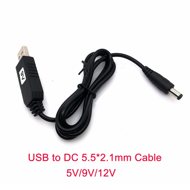 5v Usb Dc 9v 12v Step Module Converter Cable  Usb Dc 5v 12v Step Cable  Connector - Connectors - Aliexpress