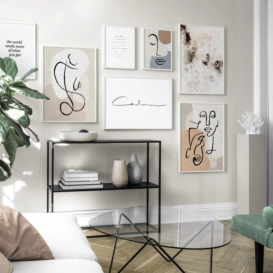 Abstract Color Block Woman Beige Stained Wall Art Canvas Painting Nordic Posters And Prints Wall Pictures For Living Room Decor Abstract Color Block Woman Beige Stained Wall Art Canvas Painting Nordic Posters And Prints Wall Pictures For Living Room Decor