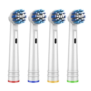 

4pcs Replacement Electric Toothbrush Head For Oral B Brush Heads 3D White Toothbrush Heads For Oral B D25/D18/D8/D12/D32/D4/D17