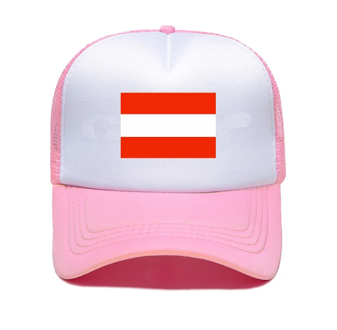 

Austria National Flag Printed Baseball Caps Free Custom LOGO Design Cheap Men Women Kids Sun Cap Sports Tennis Hats