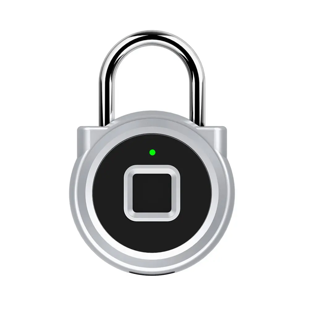 

Fingerprint Lock Smart Lock Dormitory Locker Anti-theft Fingerprint Small Padlock Password Lock