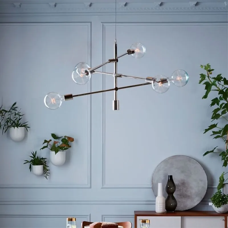 

modern lustre pendente hanging lamp wood living room LED pendant lights luminaire hanging lamp