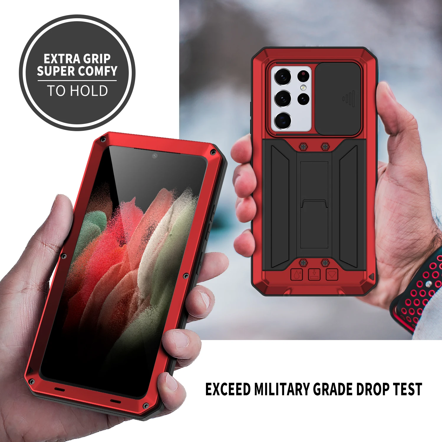 Military Grade Armadillotek S21 S21 Galaxy Plus Phone Case Cover
