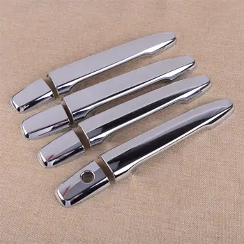 

CITALL 8pcs Car Side Door Handle Molding Trim Cover Fit For Mitsubishi Outlander Sport ASX Lancer 2013 2014 2015 2016 2017