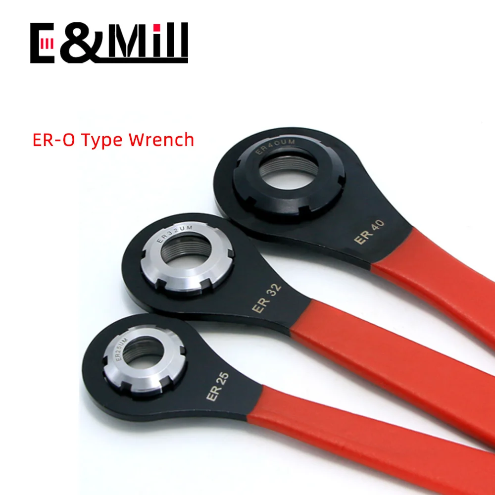 ER8 ER11 ER16 ER20 ER25 ER32 ER40 A M UM MS O Wrench For Cnc machining center engraving machine milling machine tool holder nut tool holder wrench nut collet